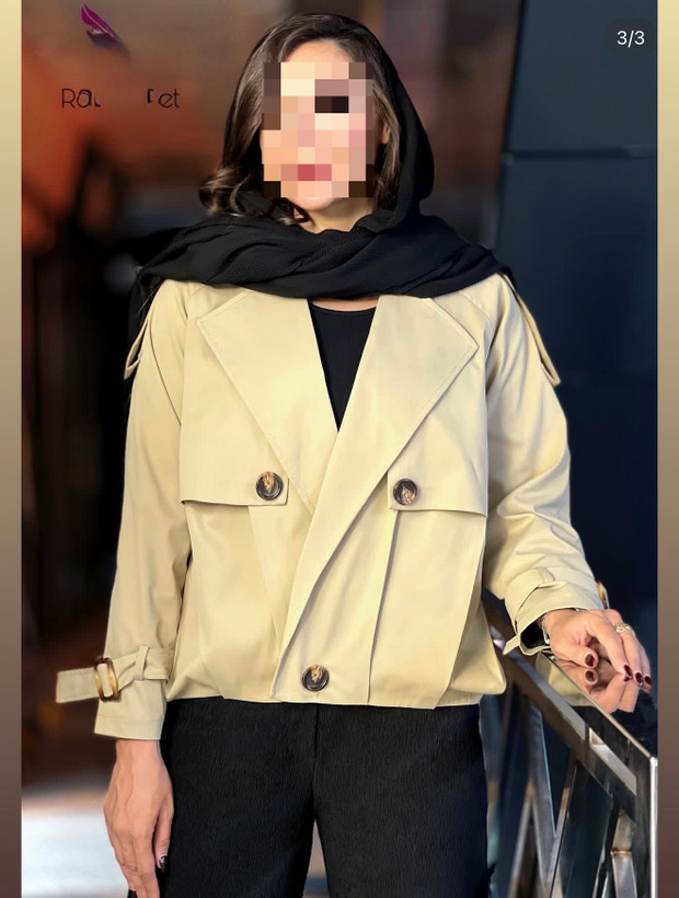 ترنچ کت زنانه شنل دار قارچي در رنگبندی متنوع